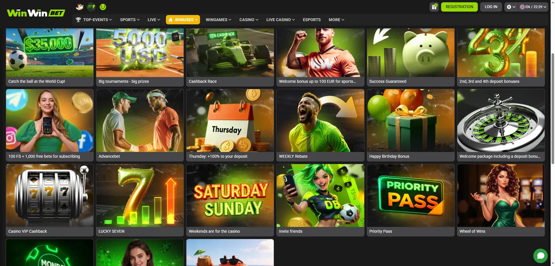 Programme VIP WinWin Bet — récompenses exclusives pour joueurs fidèles